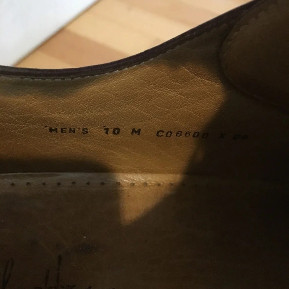 Men\'s Cole Haan Cognac Calf Leather Dress Shoes